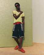 WWYN Ringer Pastel T-Shirt - Yellow