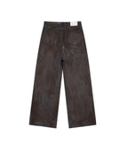 Waxed Jeans - Brown