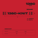 Day Glow Supporters Scarf - Red