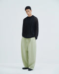 Cacoon Pleated Shirt - Black