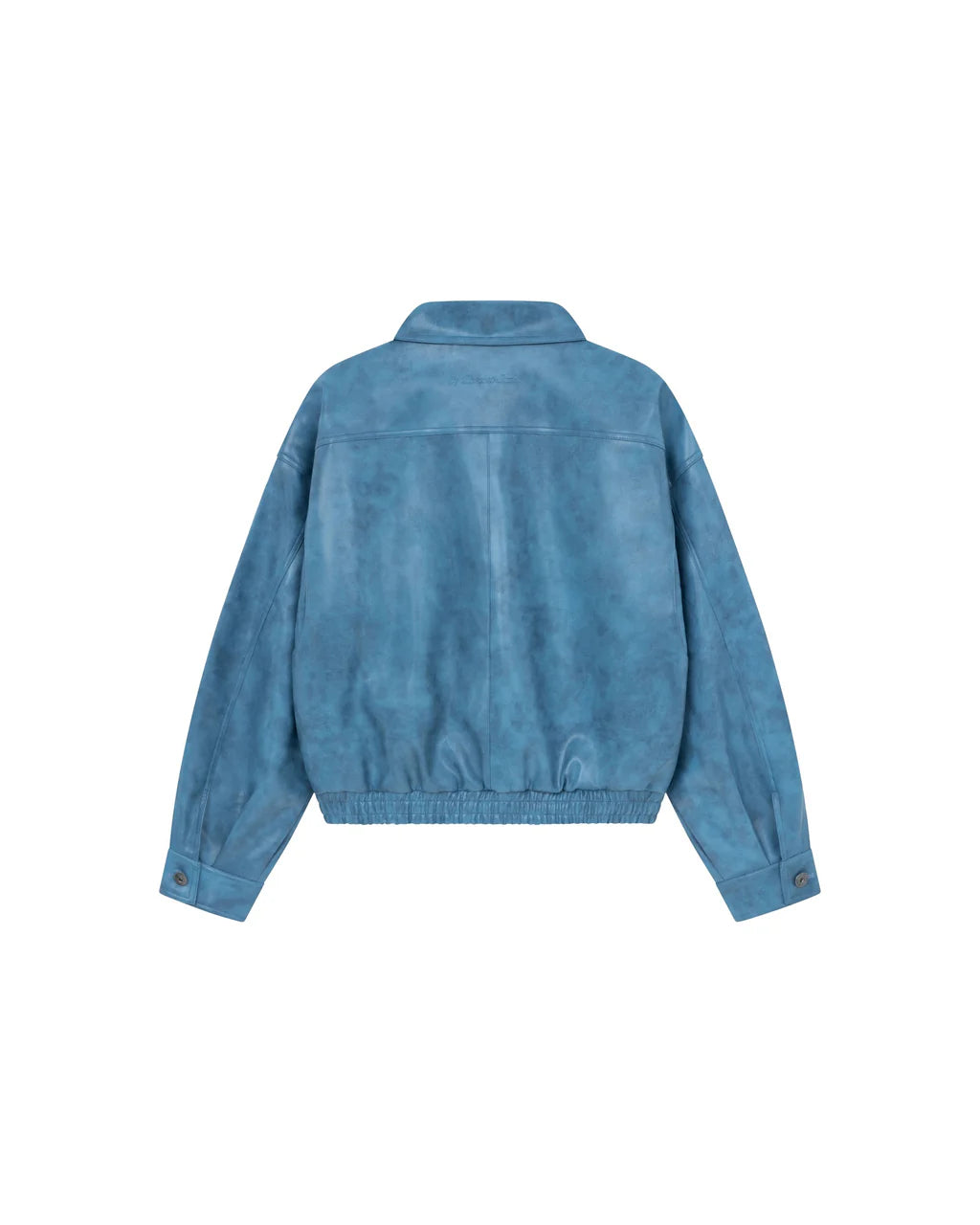 Leather Jacket - Blue