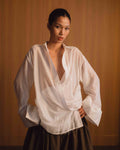 Kinetic Wrap Shirt - White