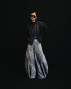 Pleated Wide Leg - Stone