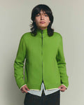 Apres Knit Zip Up Sweater - Green