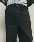 Waxed Jeans - Brown