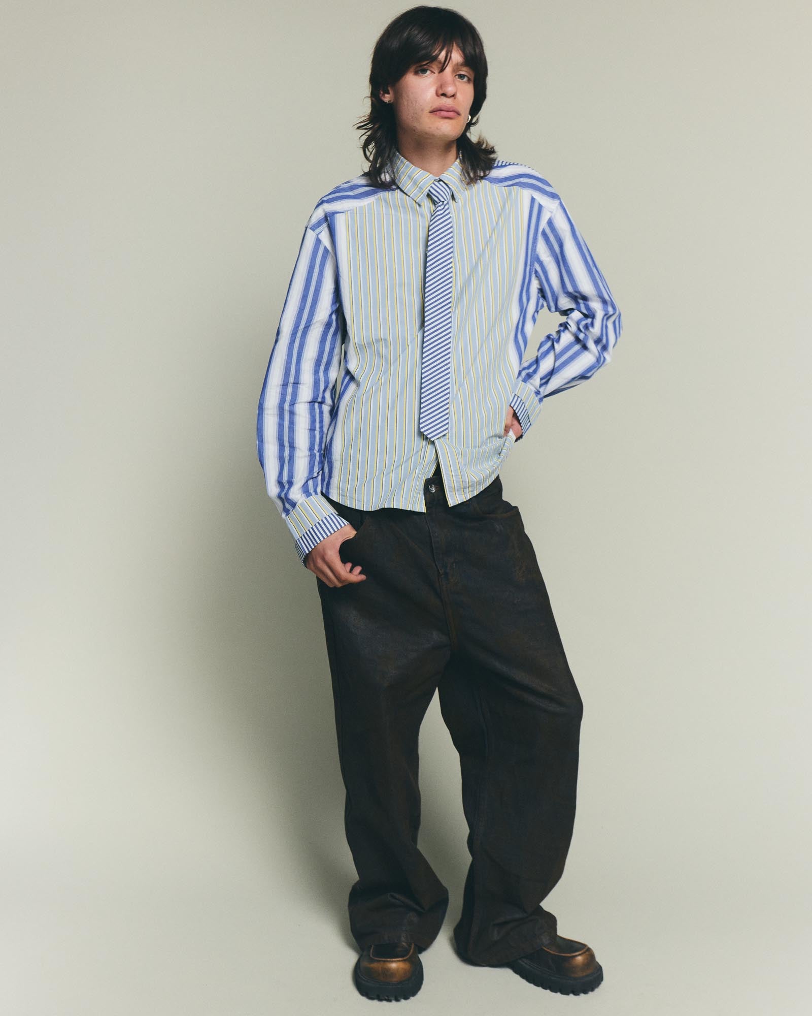 Double Stripe Shirt - Multi