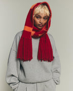 Day Glow Supporters Scarf - Red