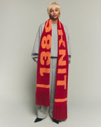 Day Glow Supporters Scarf - Red