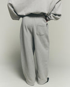 Pleated Track Pants - Cement