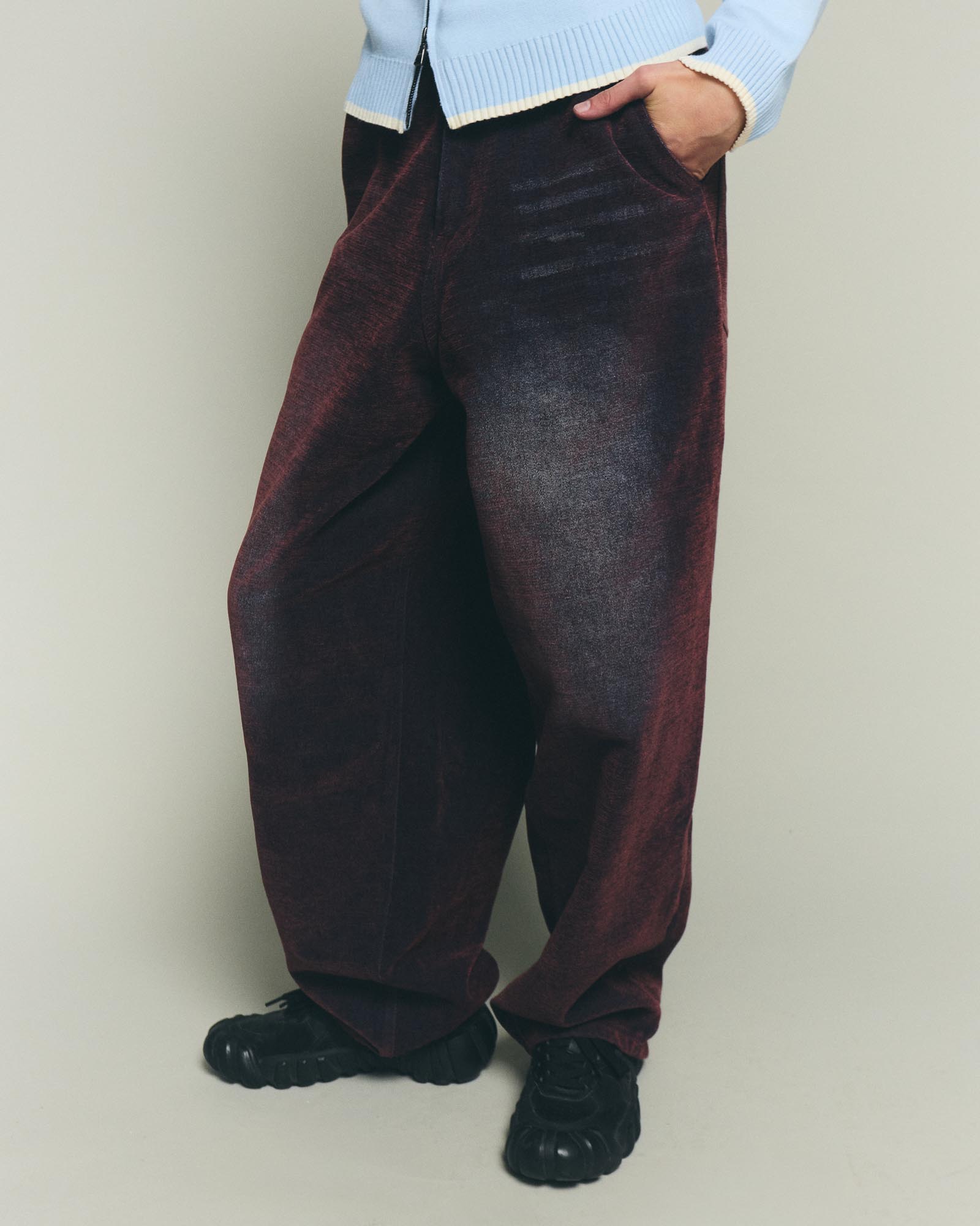 Binary Fade Denims -  Merlot