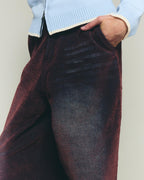 Binary Fade Denims -  Merlot