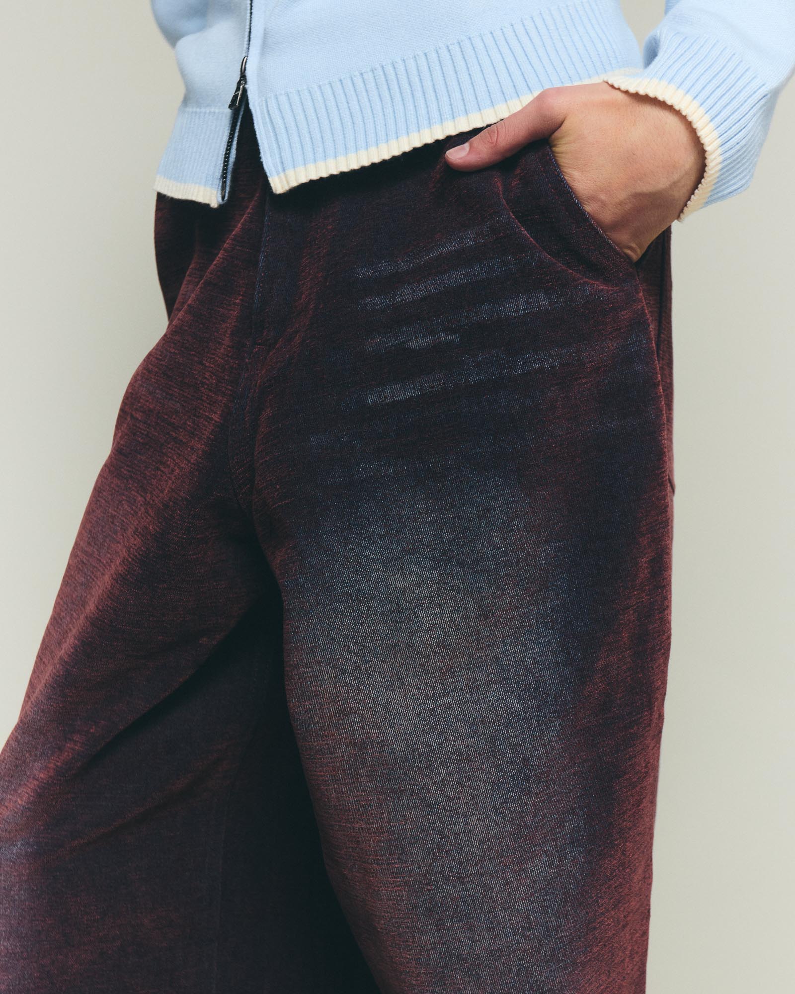 Binary Fade Denims -  Merlot