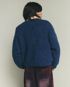 Flower Cardigan - Deep Royal Blue