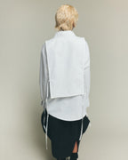 Modular Poplin Shirt - White