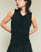 3D Lasso Tank Top - Black