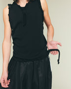 3D Lasso Tank Top - Black