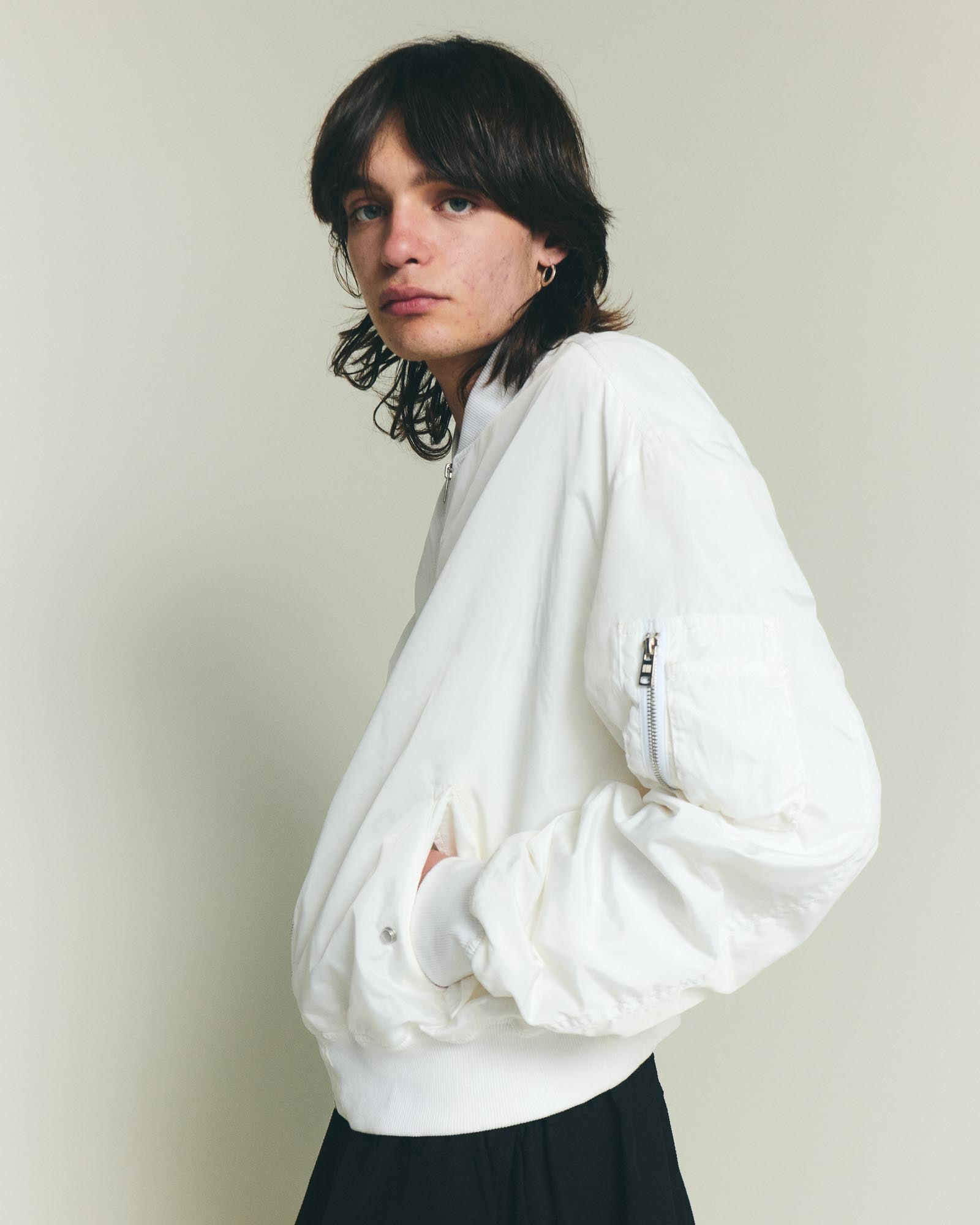Lunar Flight Jacket - White