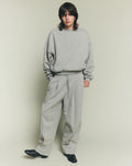Pleated Track Pants - Cement