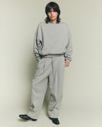 Pleated Track Pants - Cement