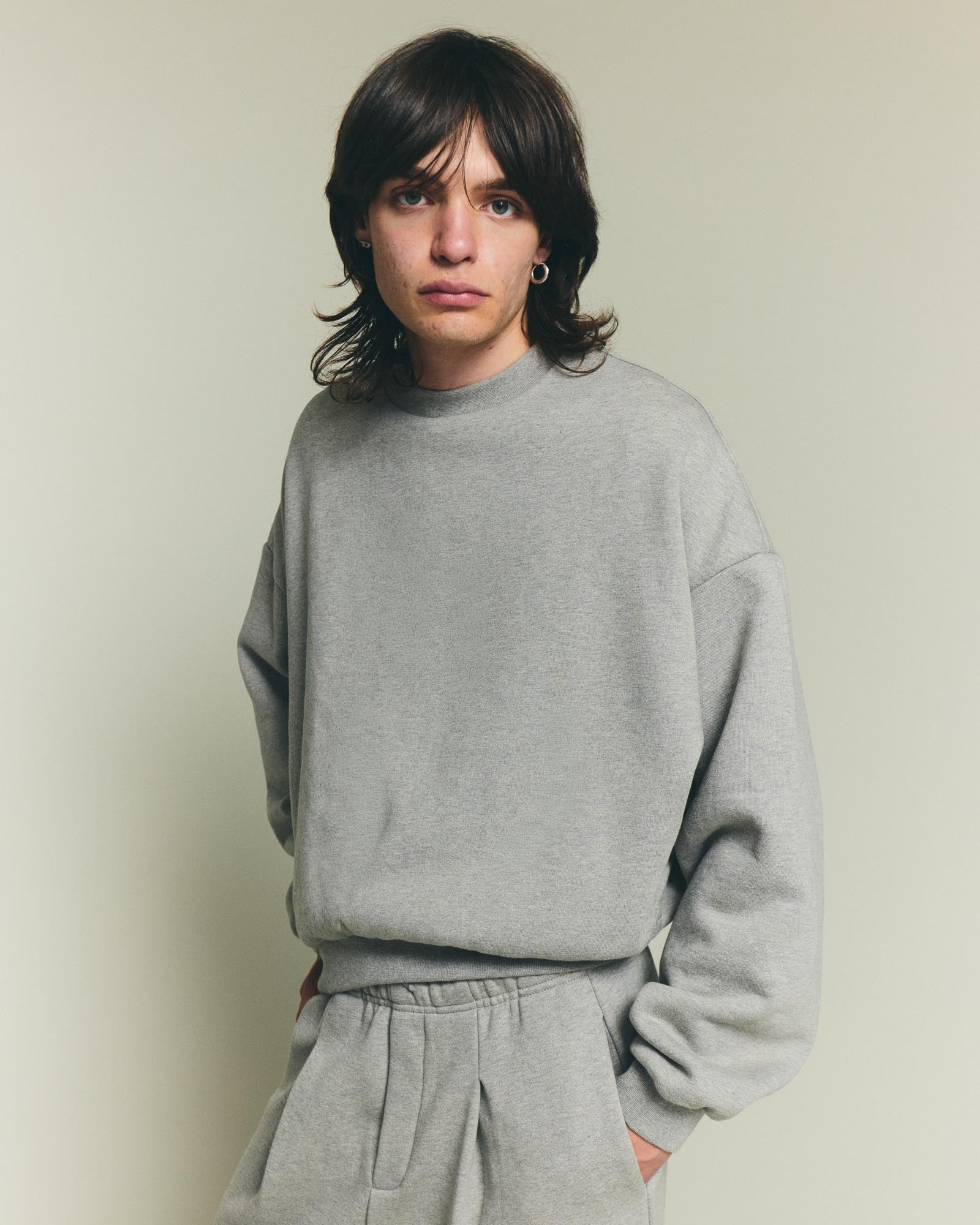 Heritage Pullover - Cement
