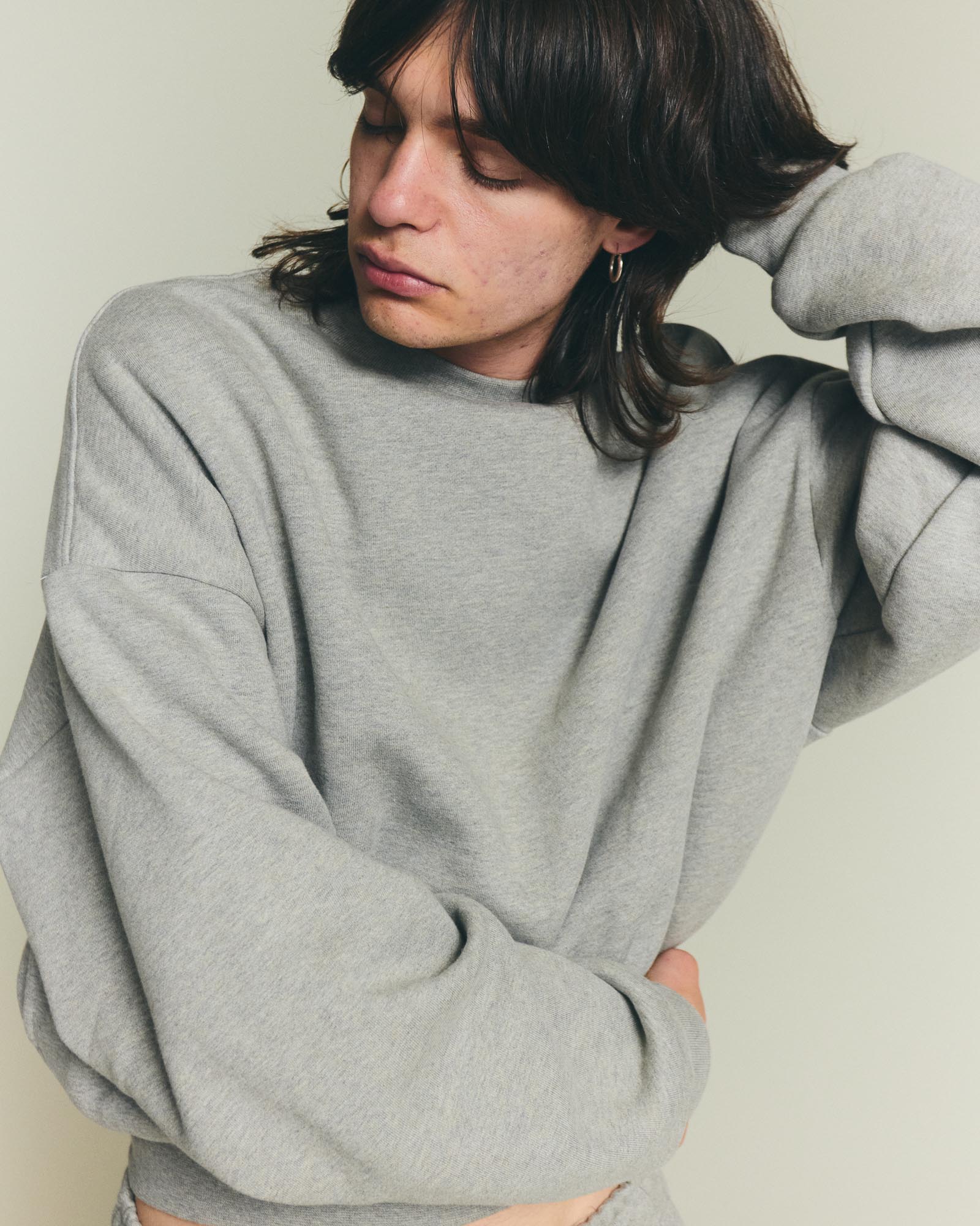 Heritage Pullover - Cement