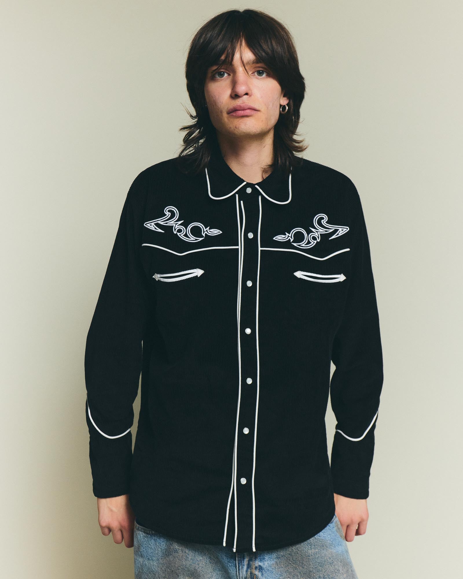 Cowboy Shirt - Black