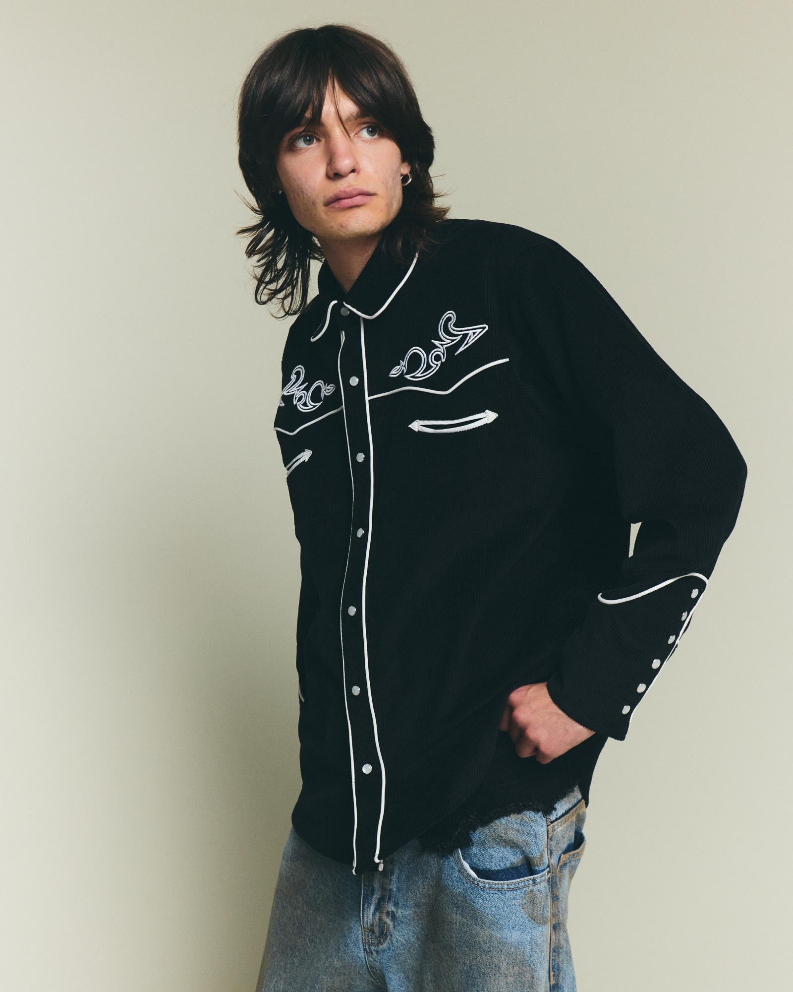 Cowboy Shirt - Black