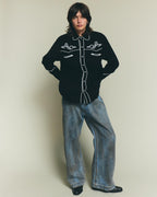 Dual-Waist Jeans - Denim