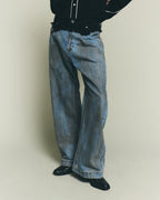 Dual-Waist Jeans - Denim