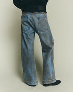 Dual-Waist Jeans - Denim