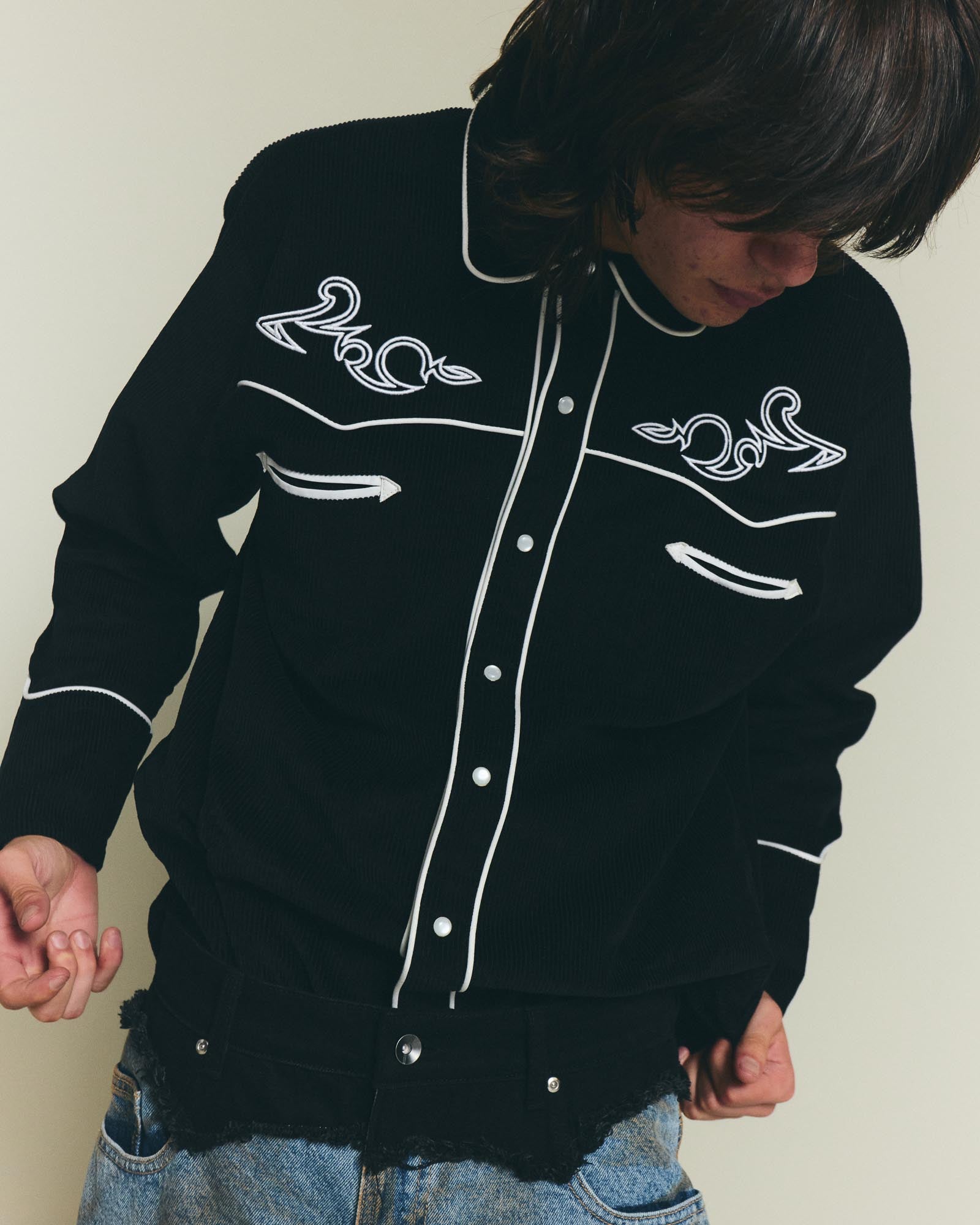 Cowboy Shirt - Black