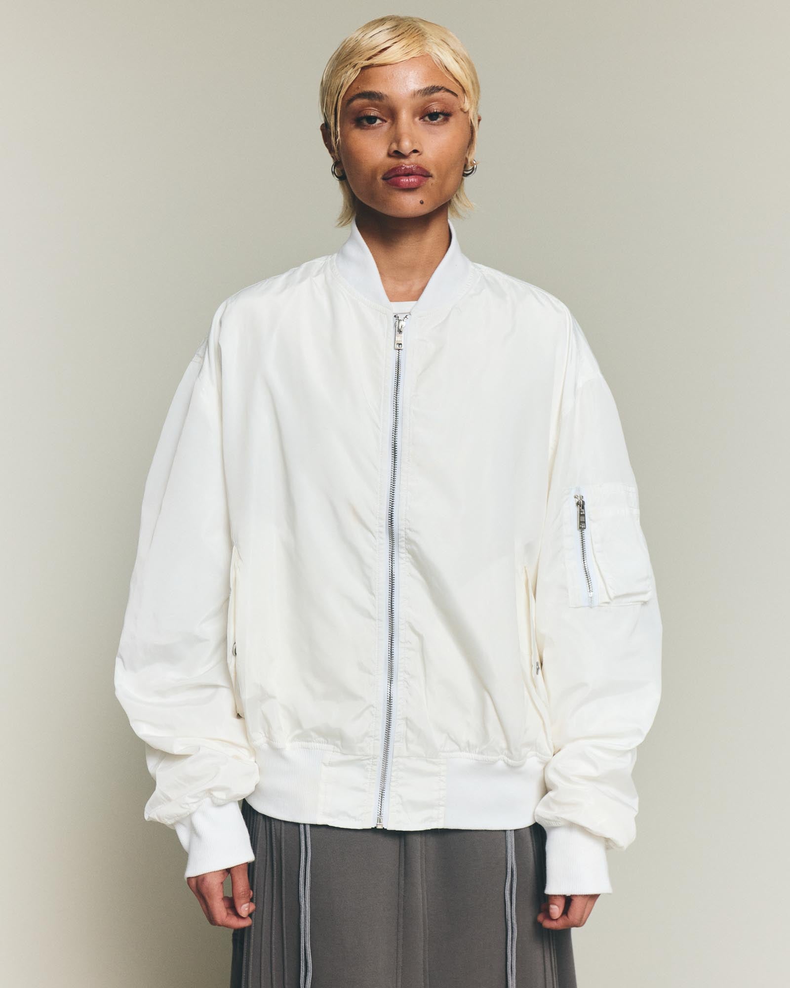 Lunar Flight Jacket - White