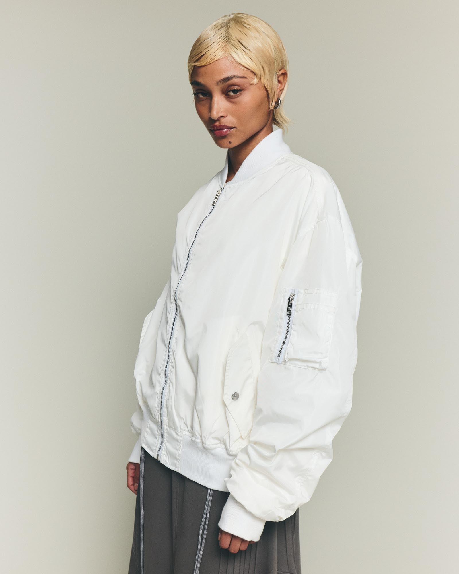 Lunar Flight Jacket - White