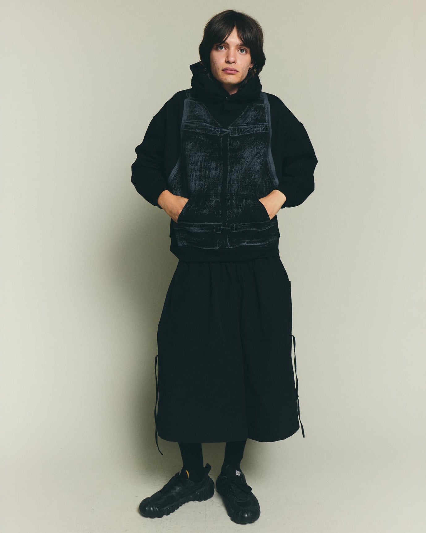 Blueprint Hoodie - Black