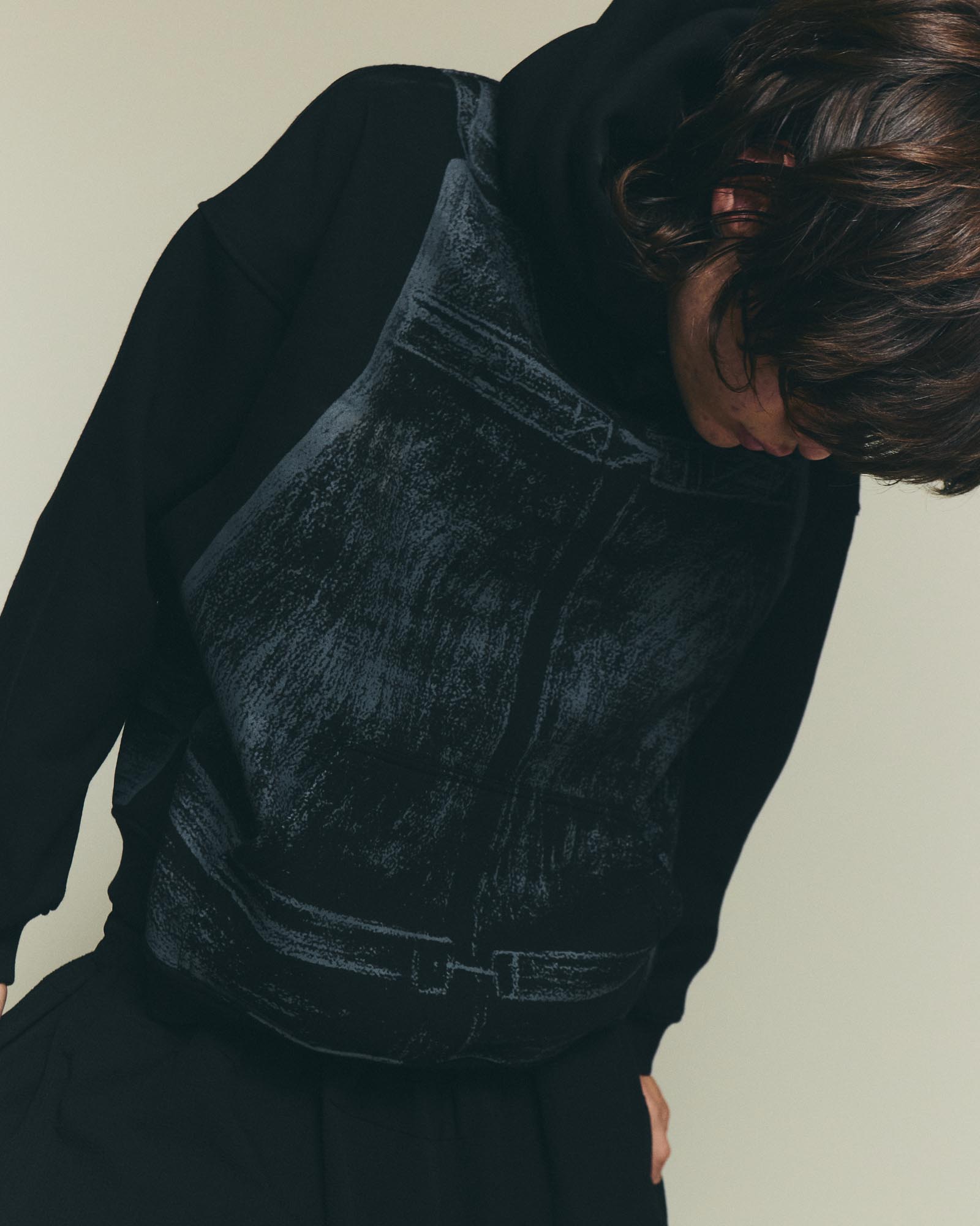 Blueprint Hoodie - Black