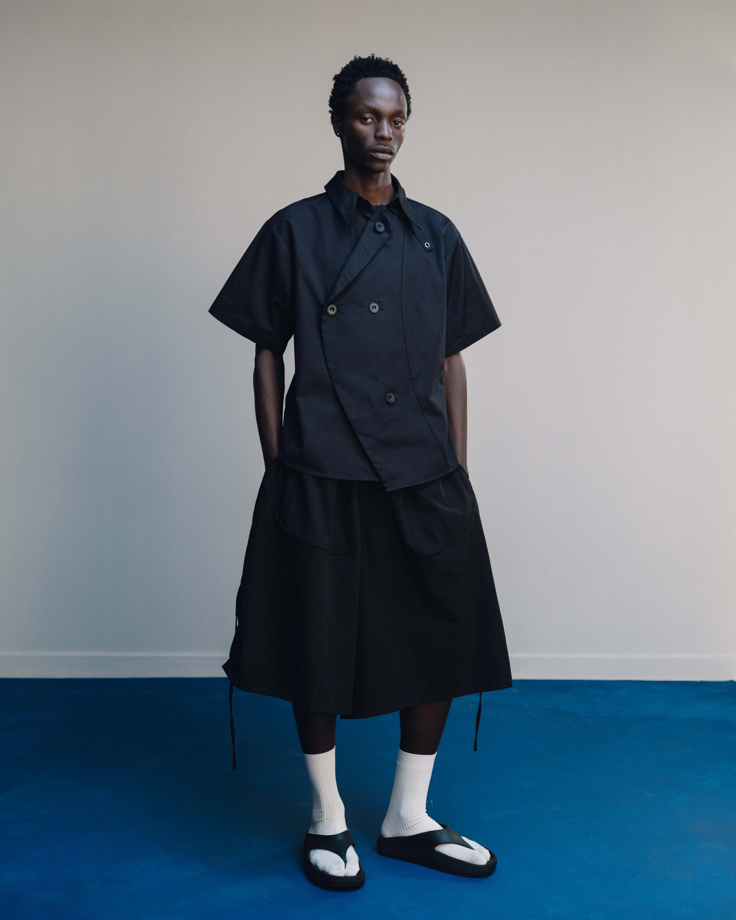 Structured Shirt - Black