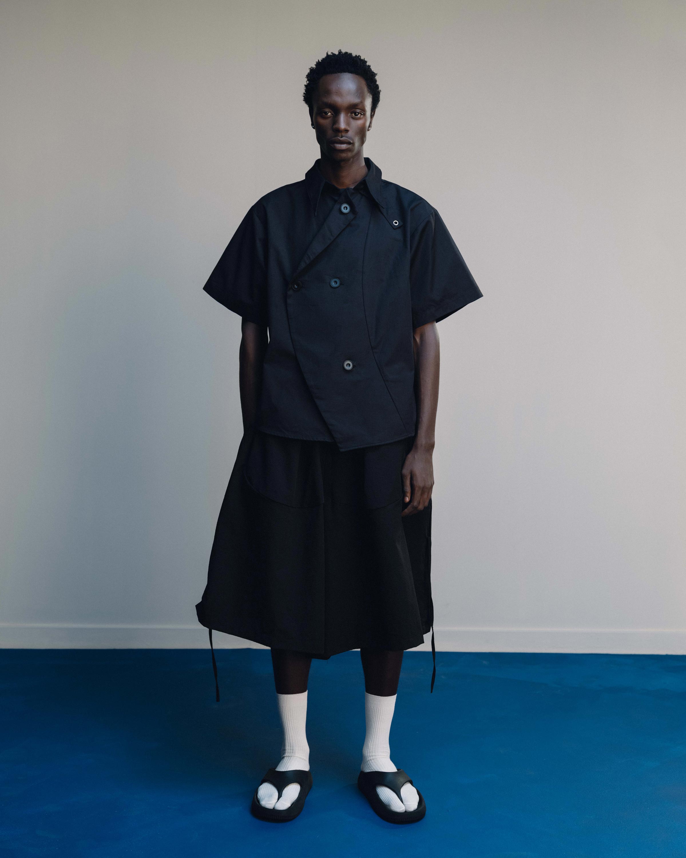 Structured Shirt - Black