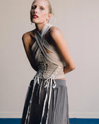 String Corset - Cream