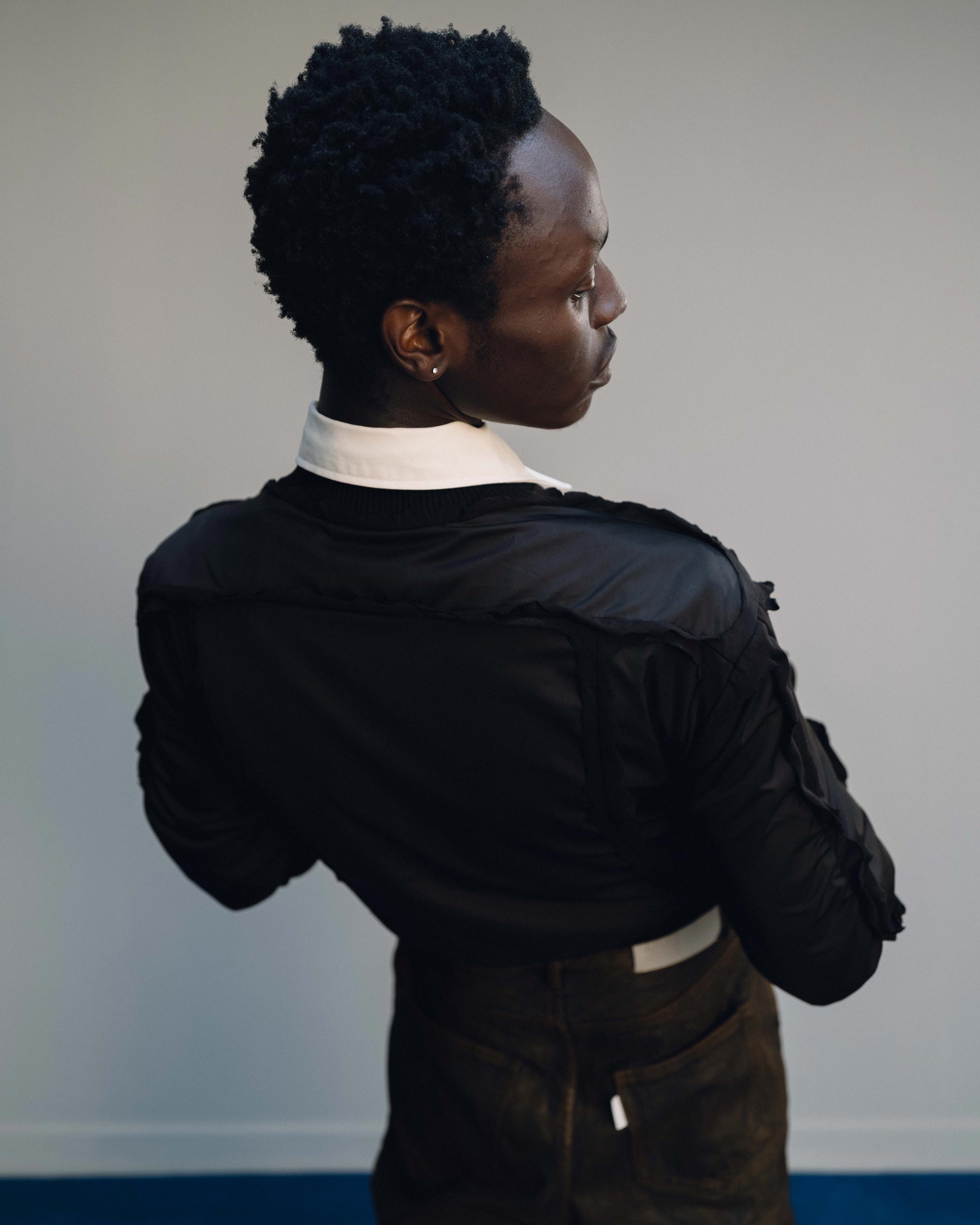 SPYDER MULTI ZIPPER FRINGE BOMBER JACKET