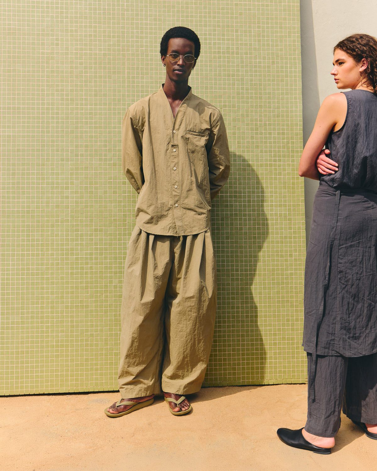 Ain Banco Set - Almond Green