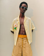 Victim Of The Prime Florist Shirt - Butter Yellow