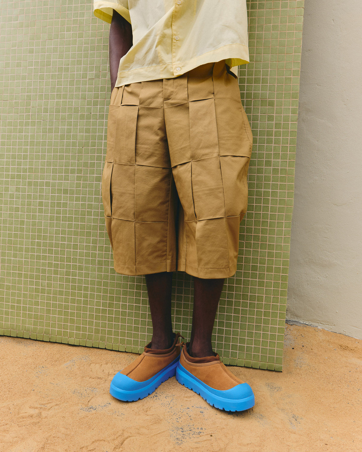 Trellis Shorts - Ochre