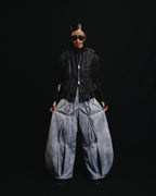 Pleated Wide Leg - Stone