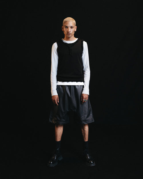 3D Lasso Tank Top - Black