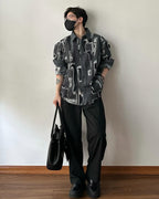 Shredded Shirt - Black