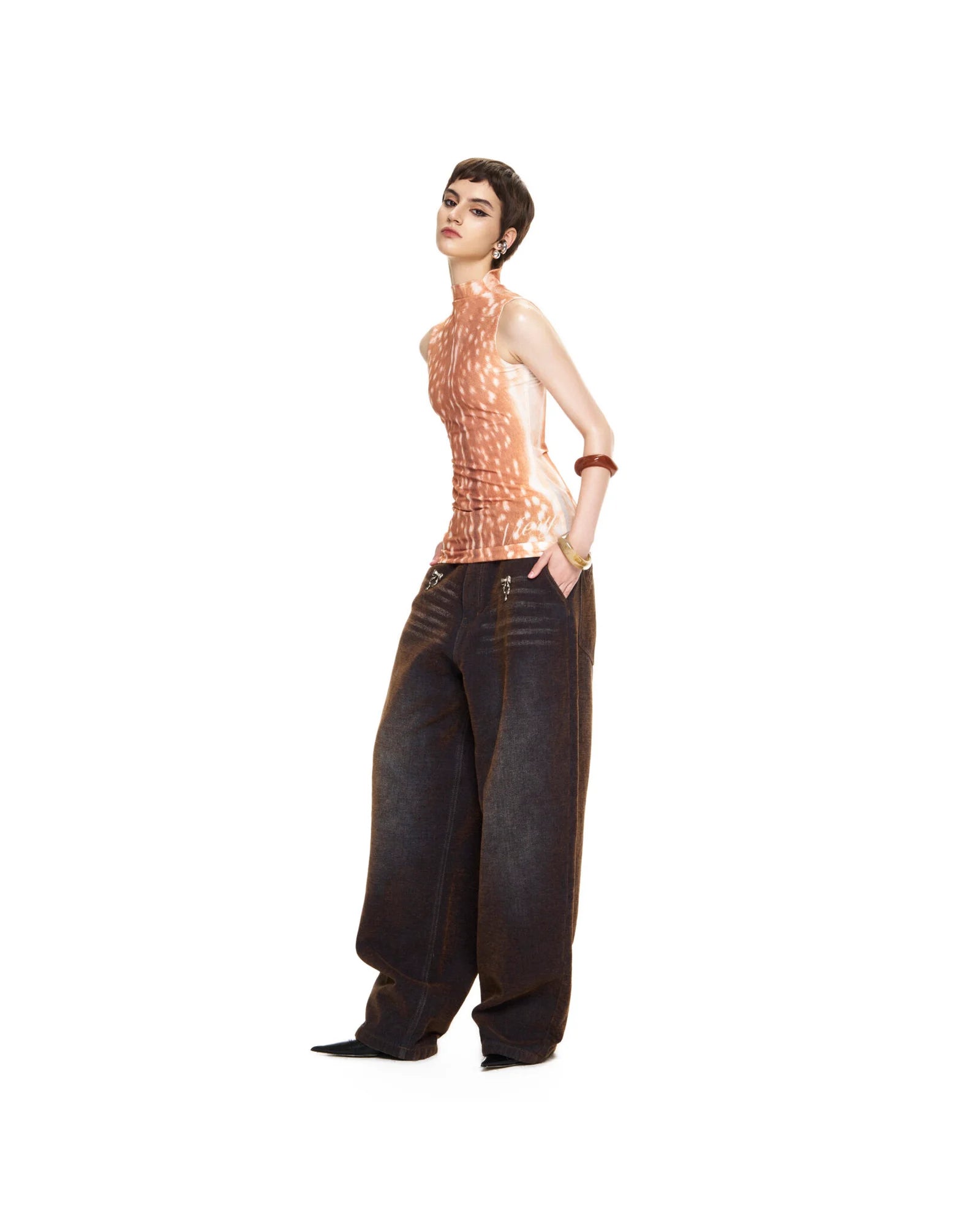 Binary Fade Denims -  Merlot