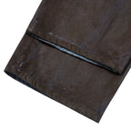 Waxed Jeans - Brown
