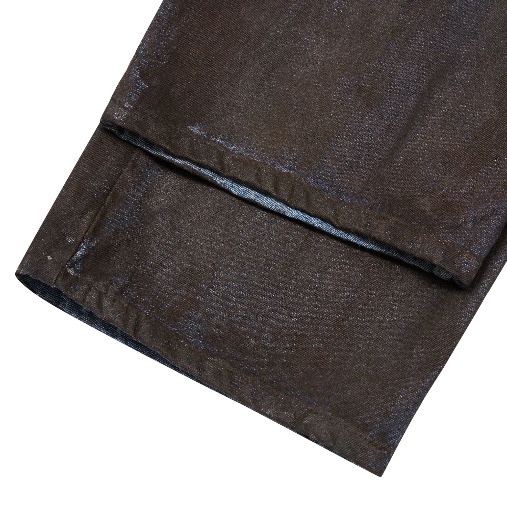 Waxed Jeans - Brown
