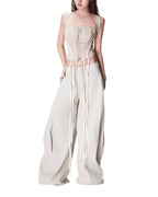 String Corset - Cream