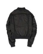 SPYDER MULTI ZIPPER FRINGE BOMBER JACKET